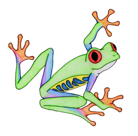 frog clipart tree frog