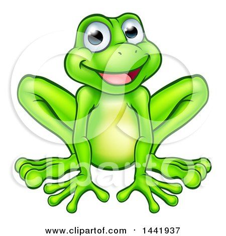 clipart frog woodland