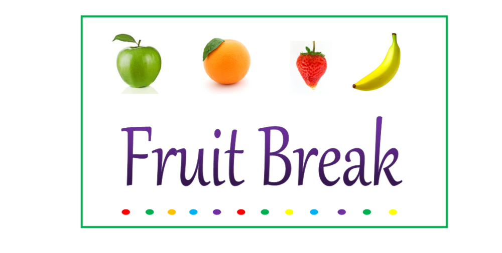 clipart fruit break