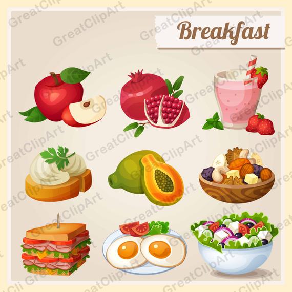 fruits clipart breakfast