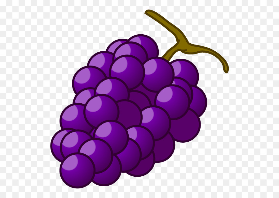 Grape clipart fruit. Cartoon wine transparent clip