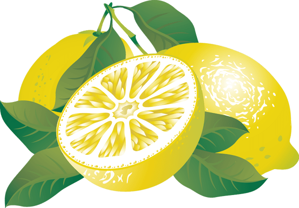 lemons clipart bitter food