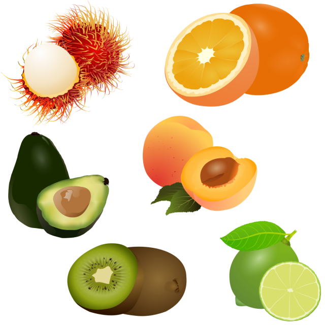 fruits clipart logo