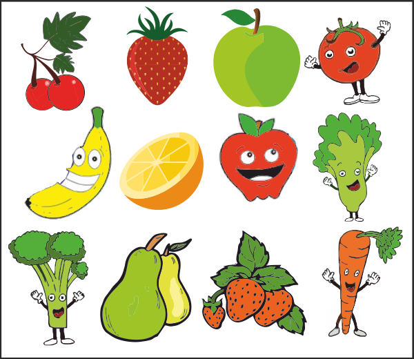 clipart fruit nutrition