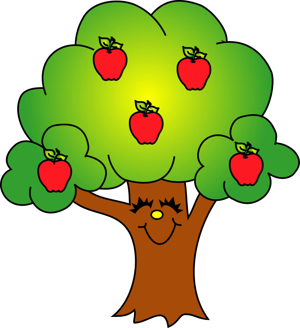 fruits clipart tree