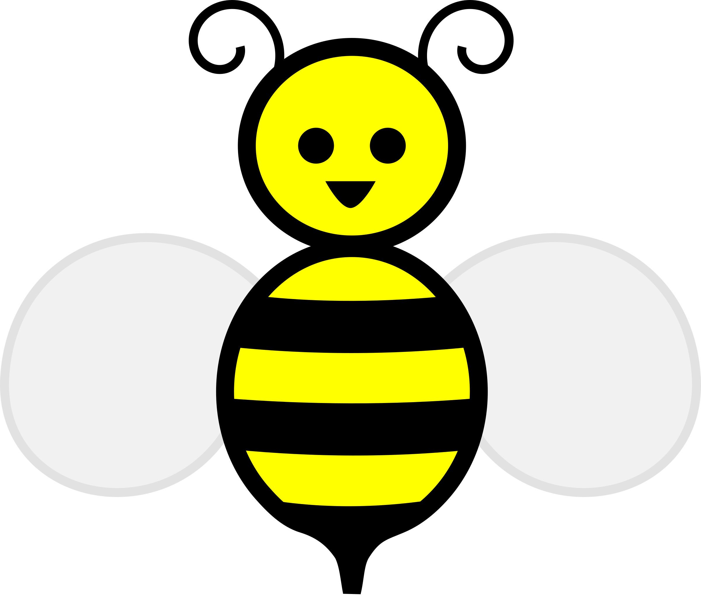sick clipart bee