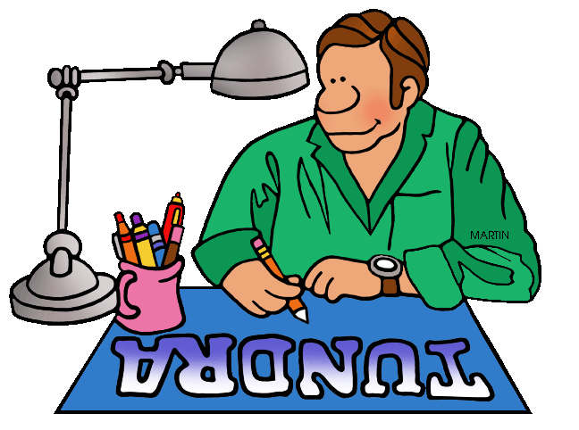 Famous people from alaska. Working clipart carpenter