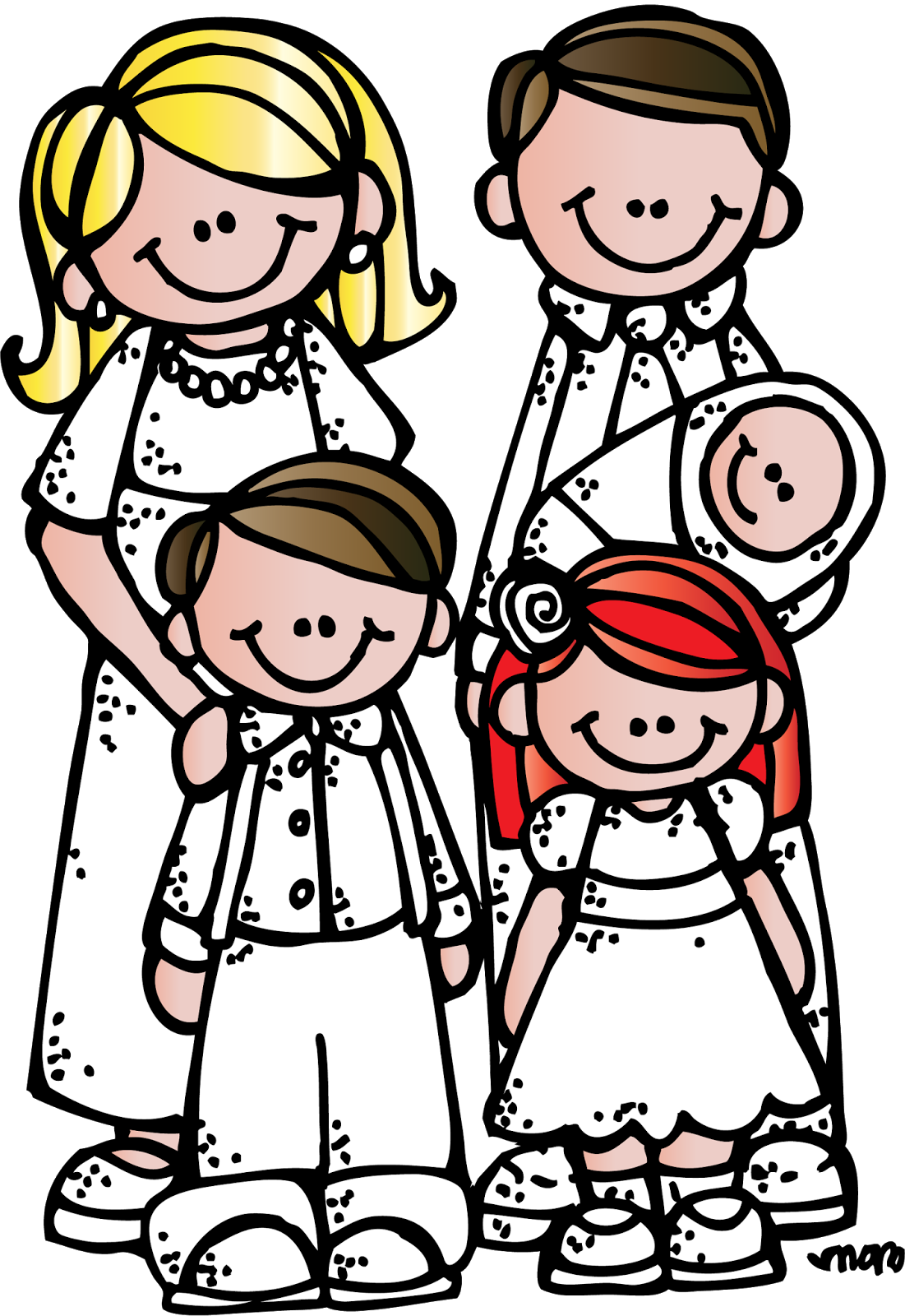 dumbbell clipart extended family