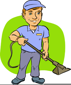 janitor clipart vector