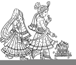 clipart wedding hindu