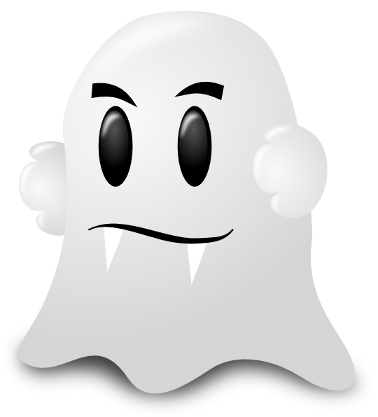 Clipart ghost animated. Cartoon clip art at