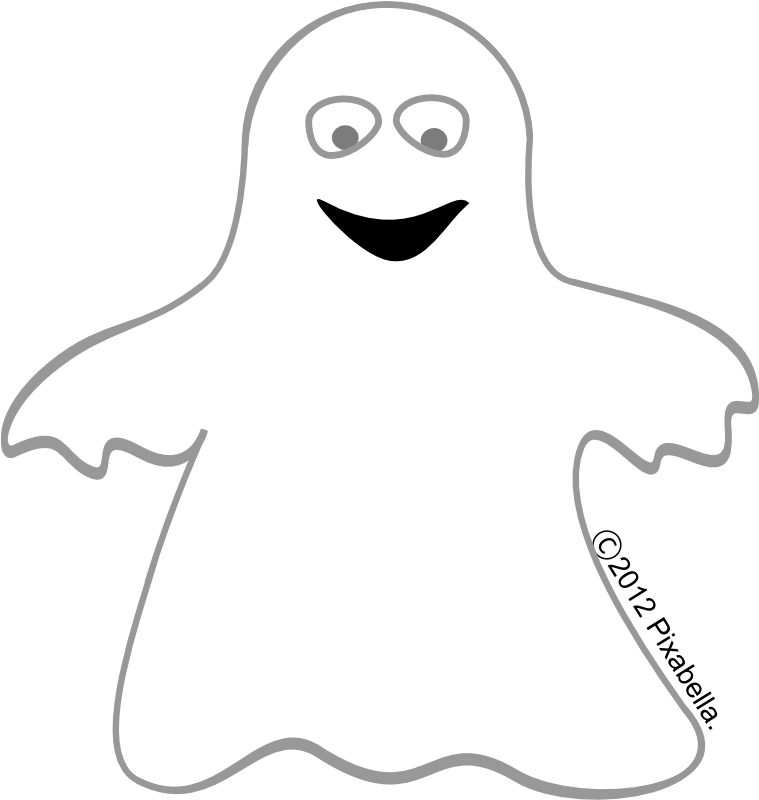 Clipart ghost big ghost.  cute png download