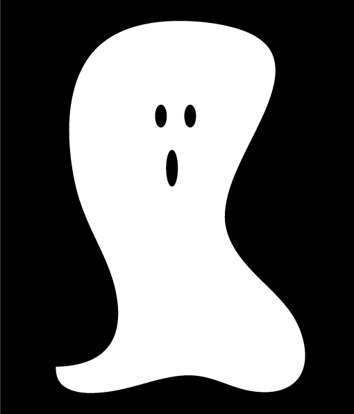 ghost clipart blank