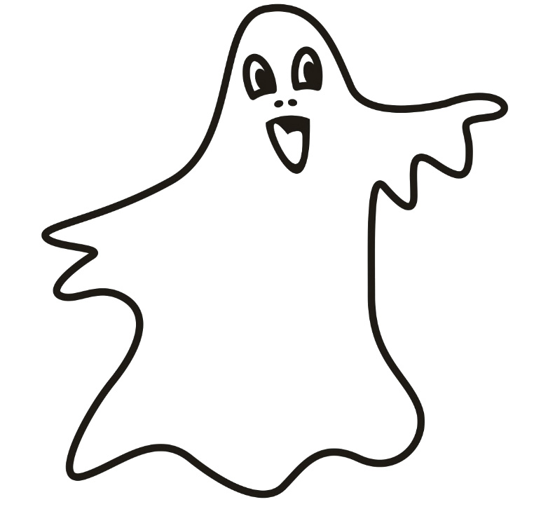 clipart ghost catoon