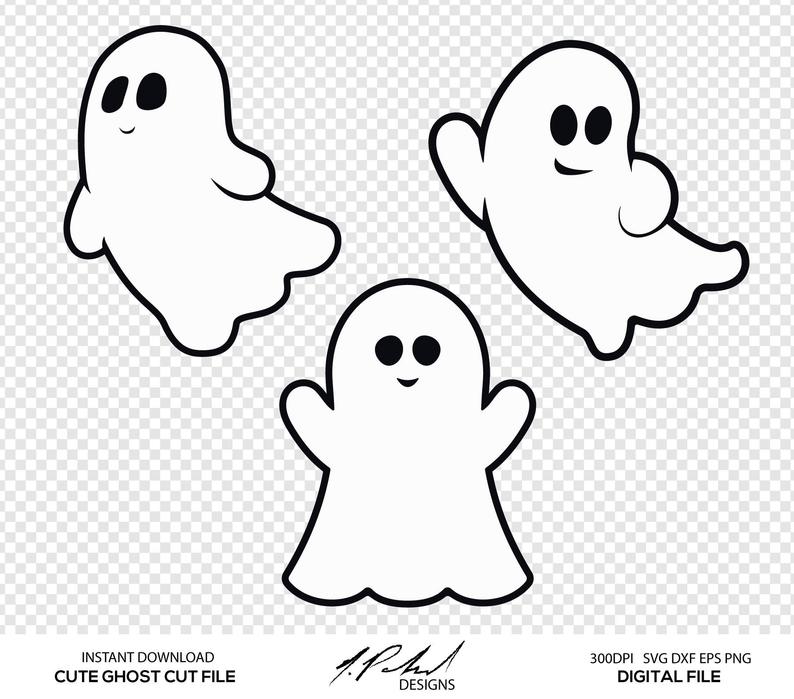 ghost clipart cute baby
