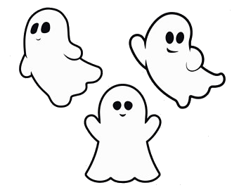 Clipart ghost cute. Station clip art library