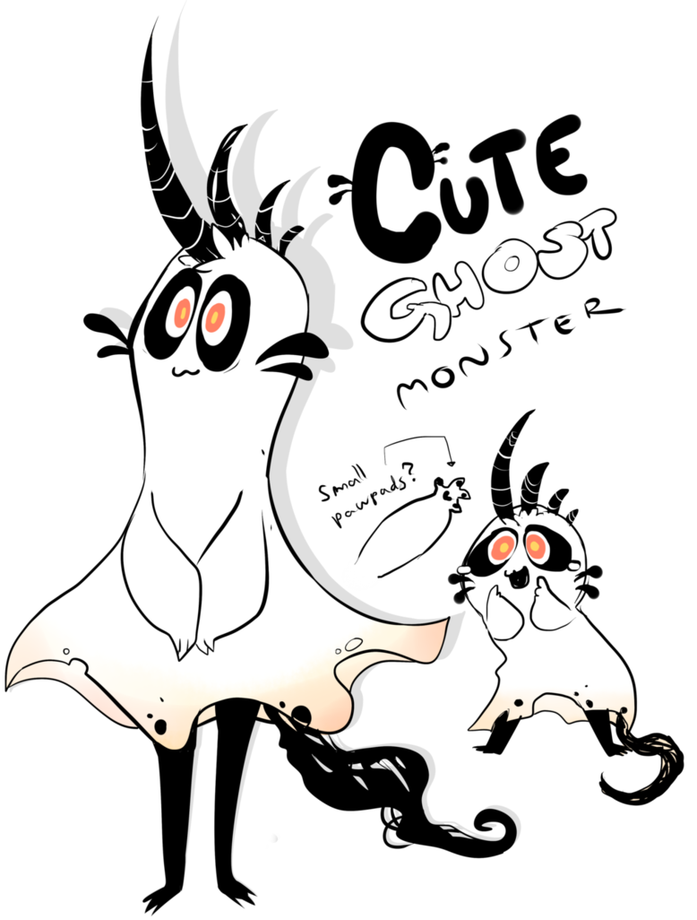 clipart ghost cute baby