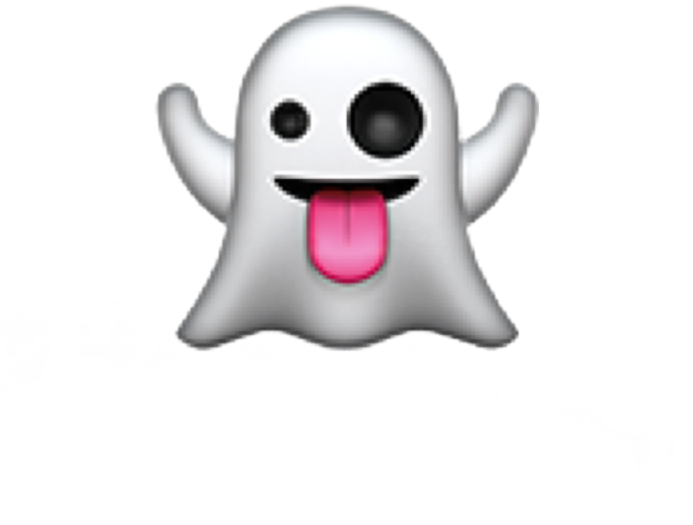 Ghost clipart emoji. Freetoedit sticker by av