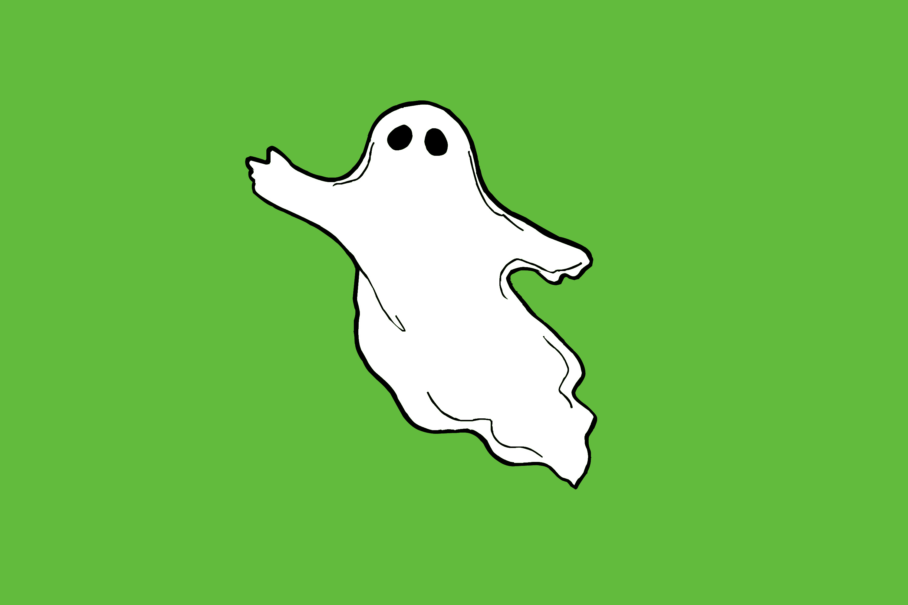 ghost clipart flying