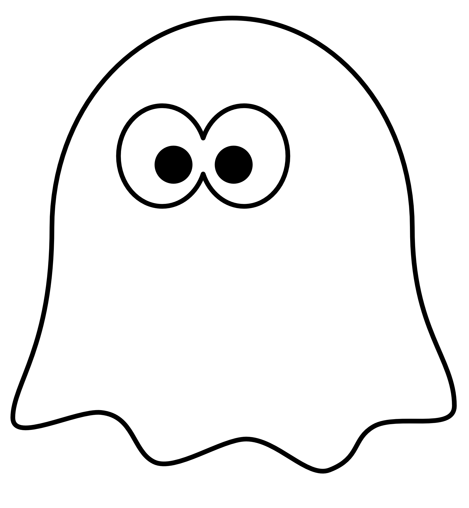 Clip art panda free. Clipart ghost ghost outline