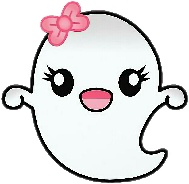 Fteghosts halloween cute. Clipart ghost girly