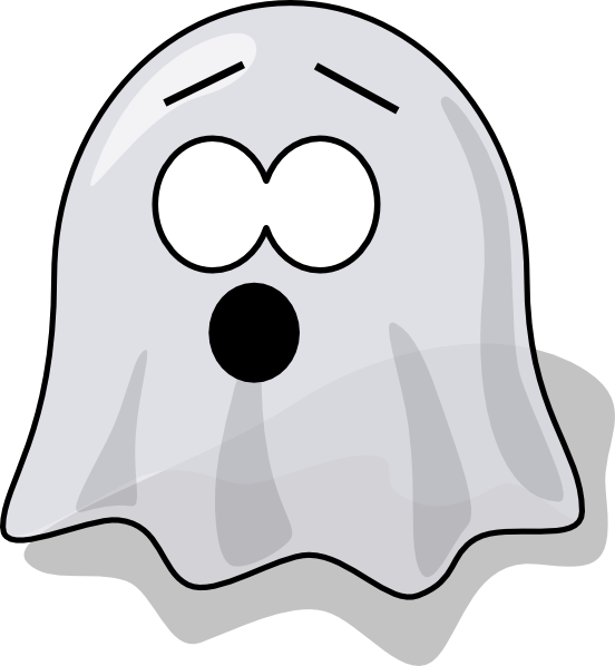 clipart ghost large