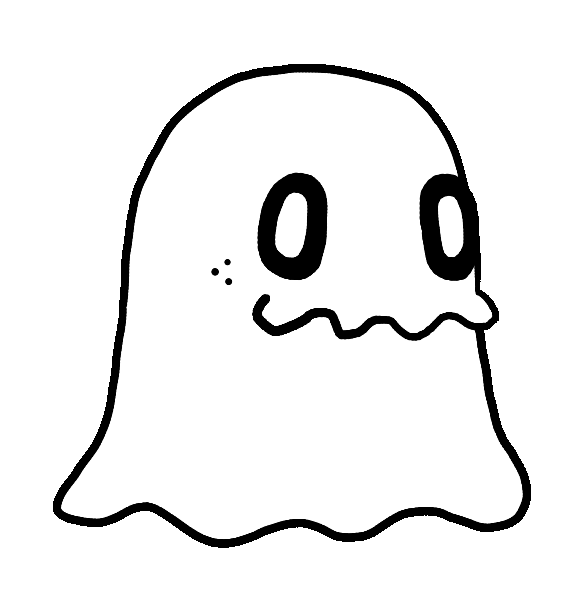 clipart ghost little ghost