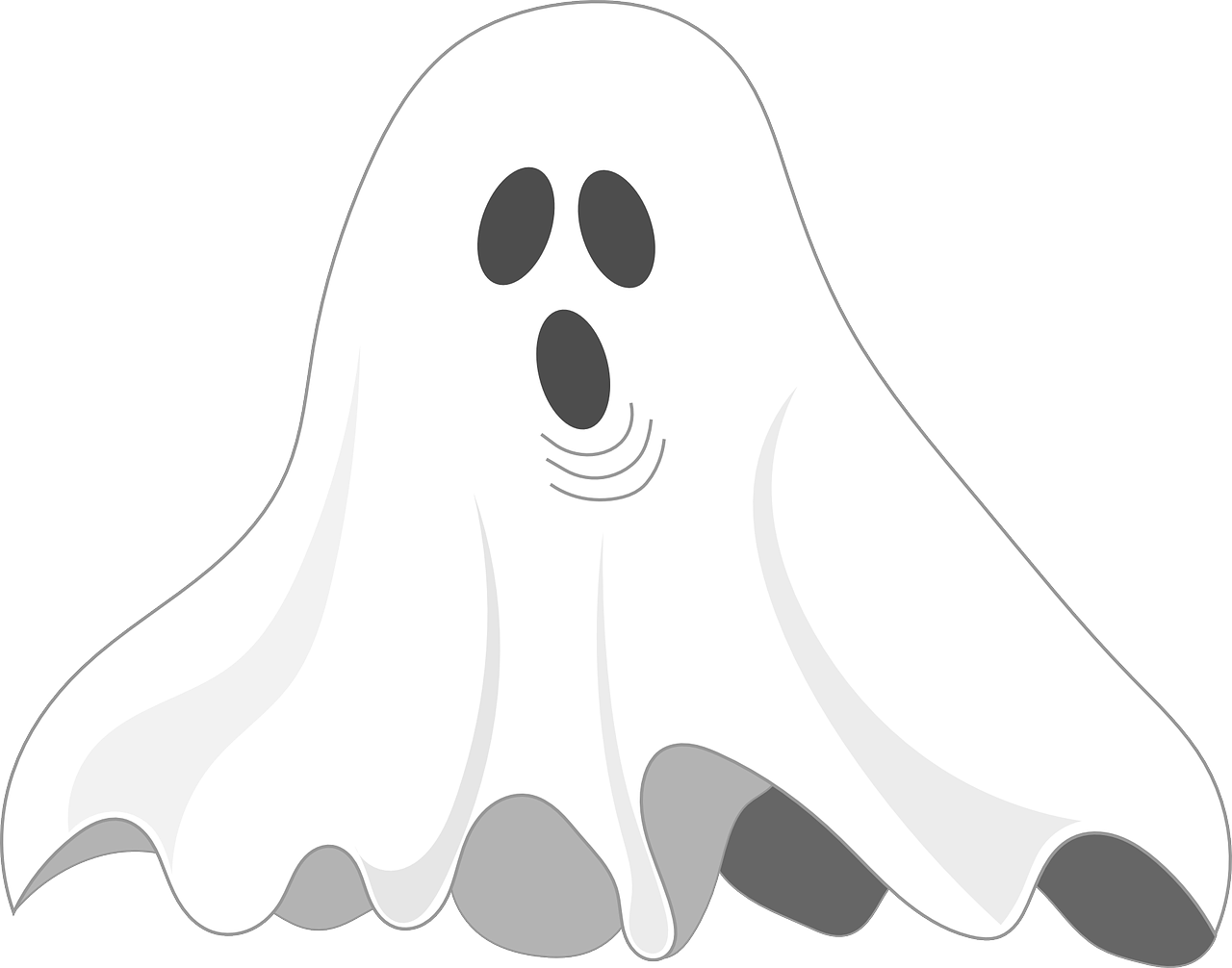 Clipart ghost little ghost. Worried about halloween ghosts