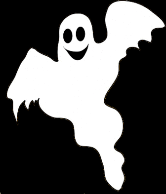 clipart ghost menacing