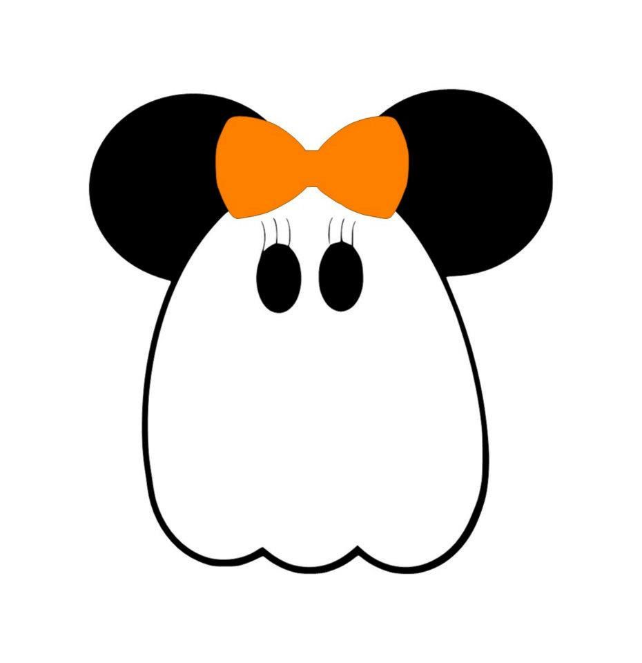 clipart ghost mickey