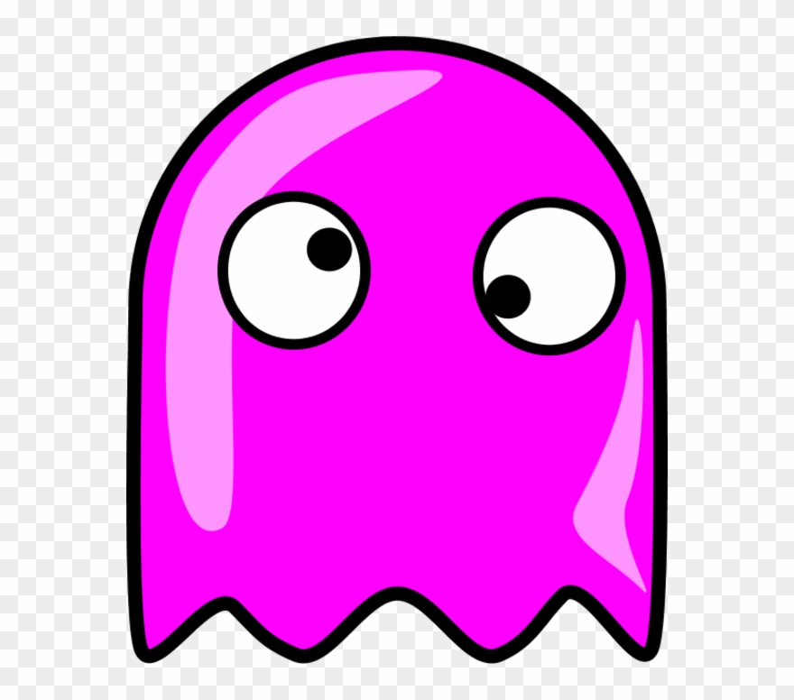 Ghost pac man clip. Pacman clipart pdf