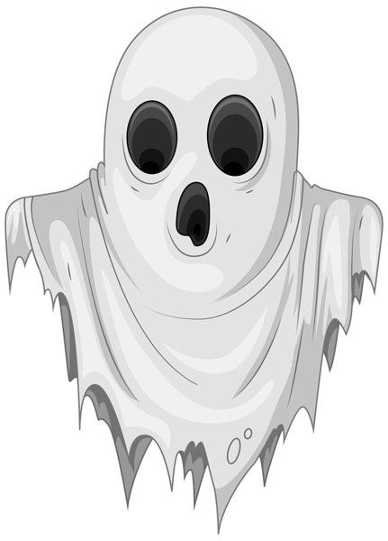 clipart ghost round