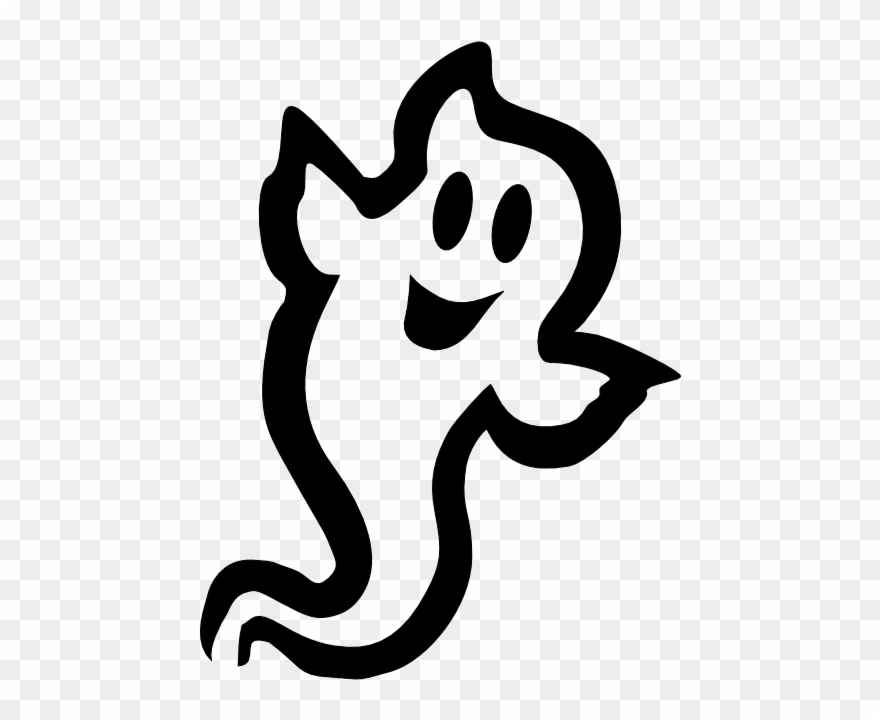 Clipart Ghost Stencils Clipart Ghost Stencils Transparent FREE For 