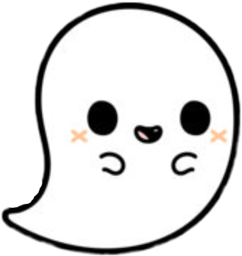 ghost clipart sticker