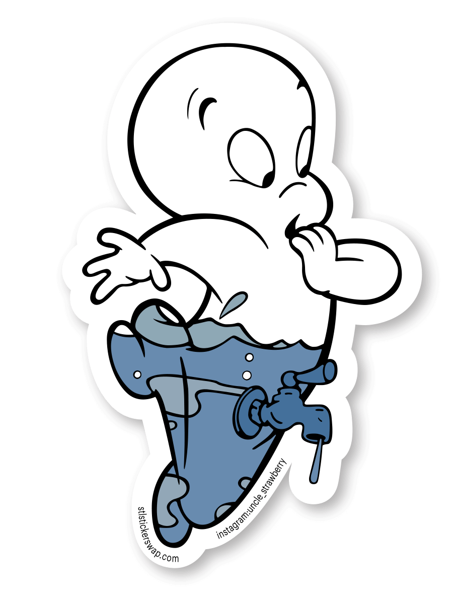 clipart ghost sticker