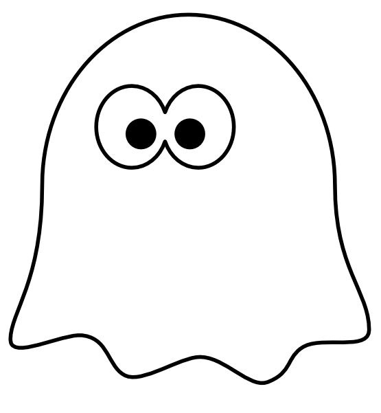 clipart ghost svg