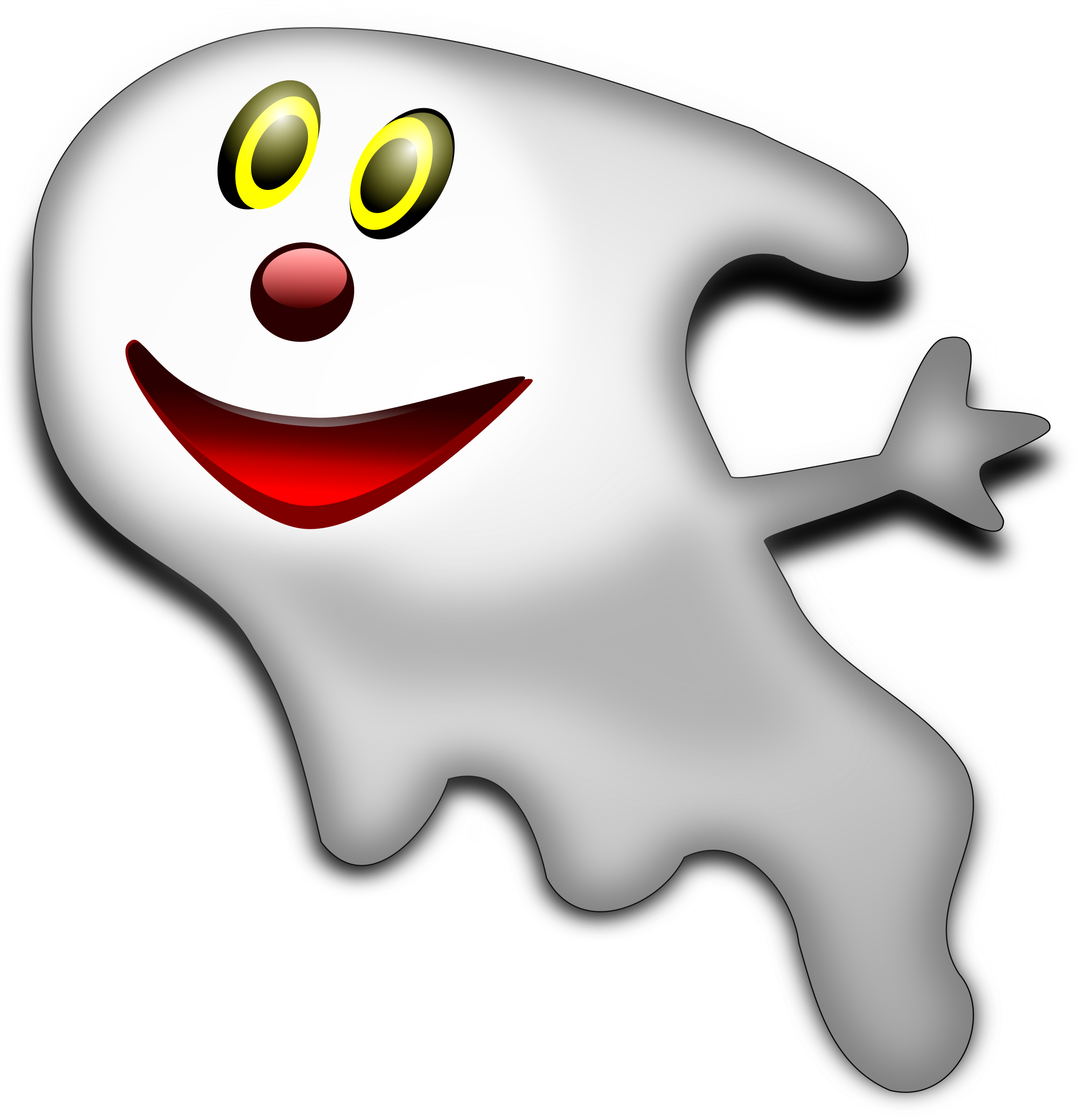 clipart ghost svg