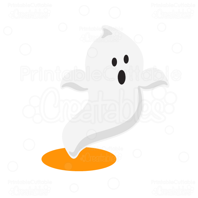 Spooky halloween free cutting. Clipart ghost svg