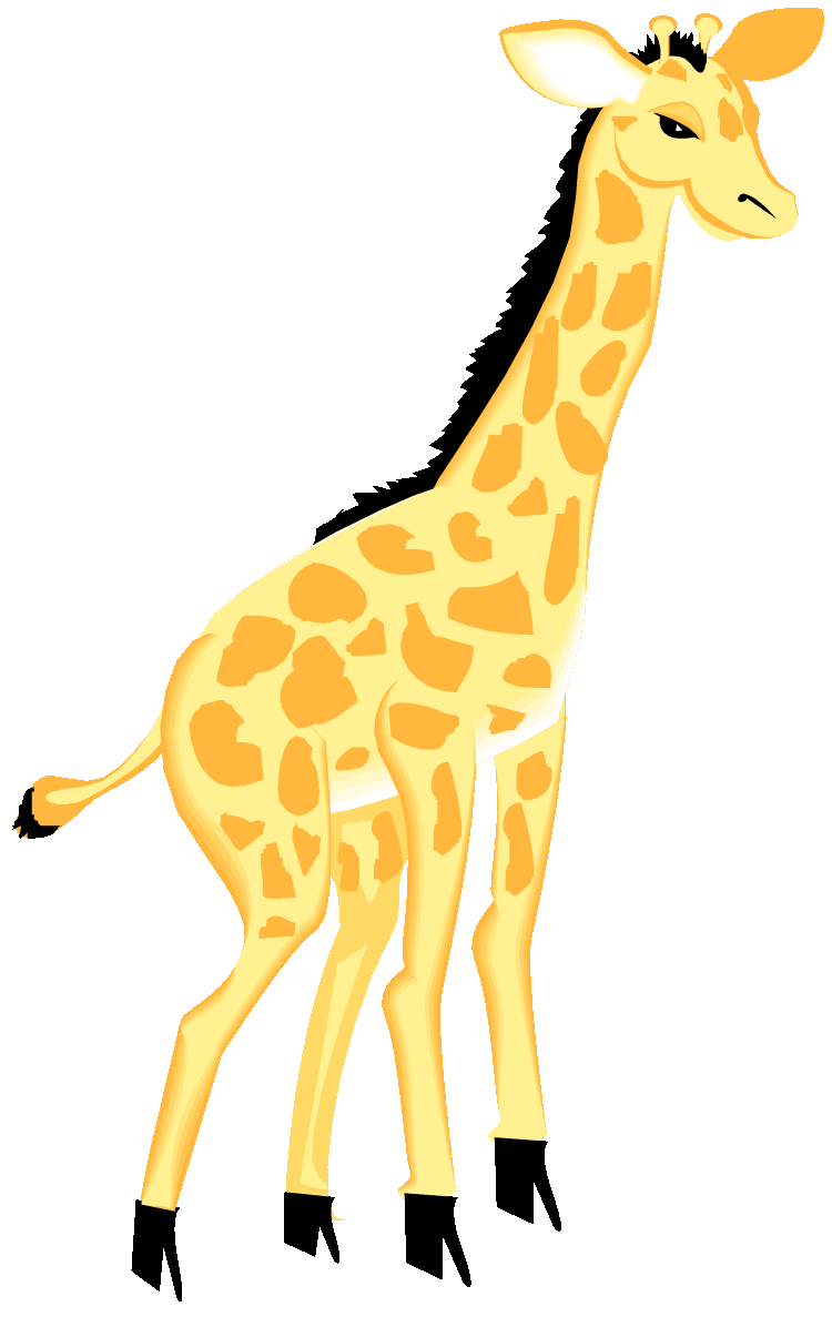Giraffe angry