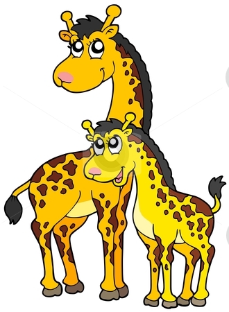 Clipart giraffe 2 giraffe. Baby clip art free