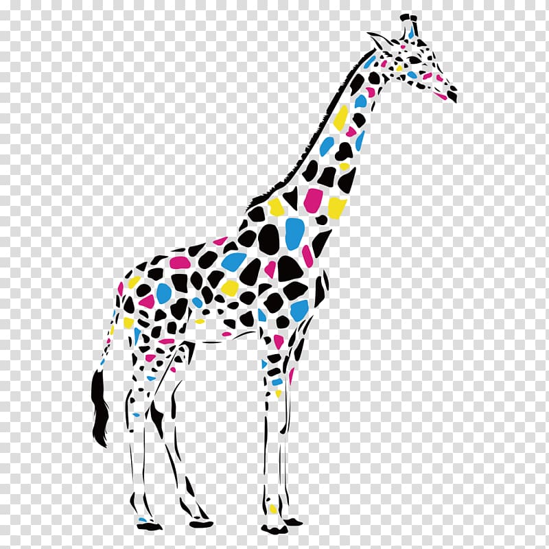 clipart giraffe abstract