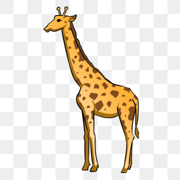 Clipart giraffe abstract. Download free transparent png