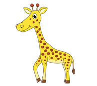 clipart giraffe african giraffe