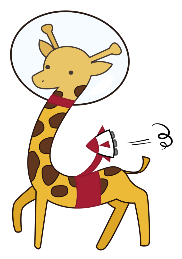 clipart giraffe angry