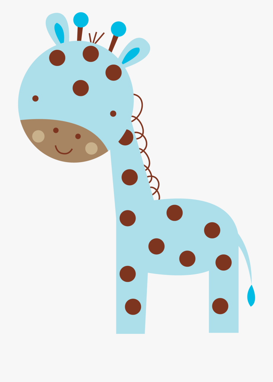 clipart giraffe baby elephant