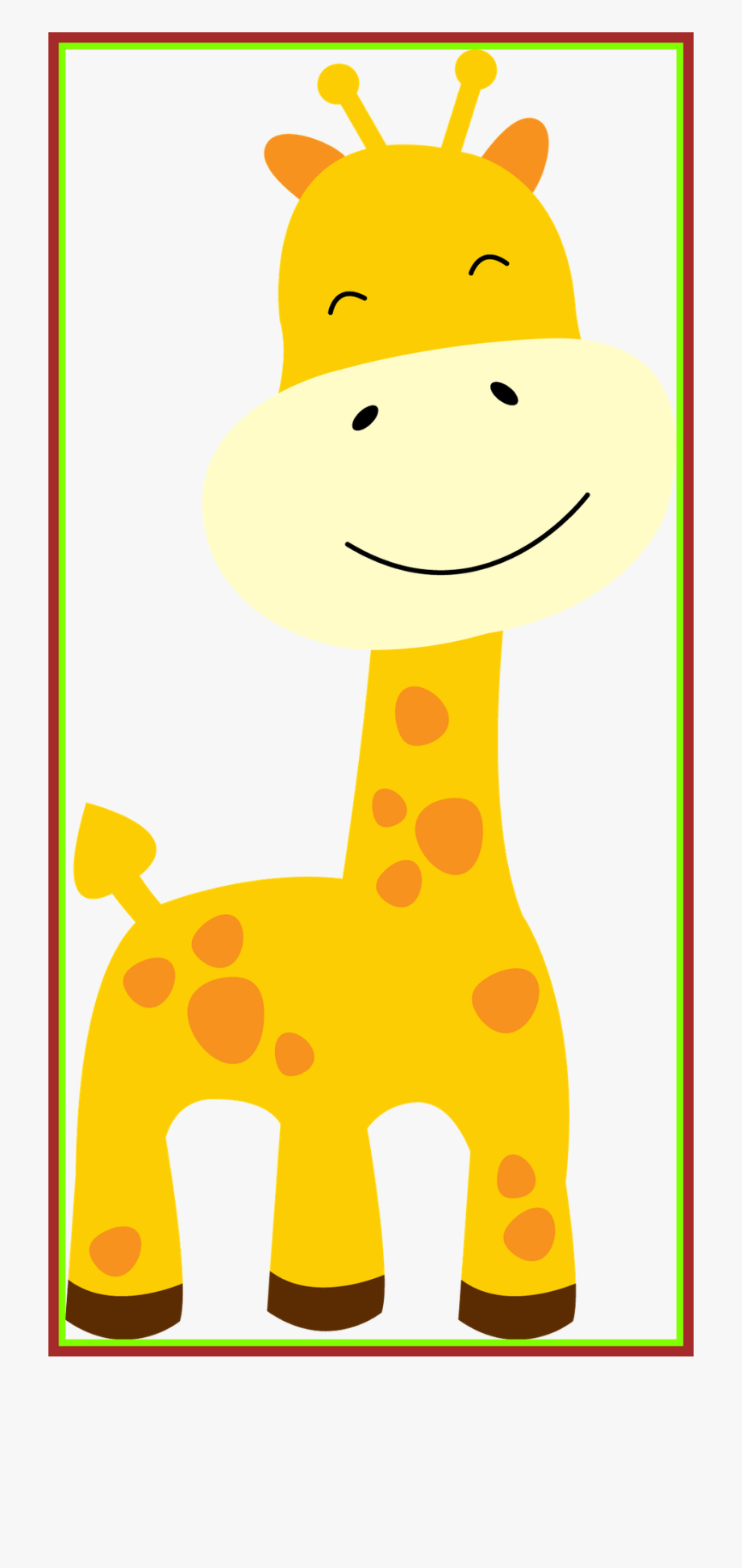 giraffe clipart baby shower