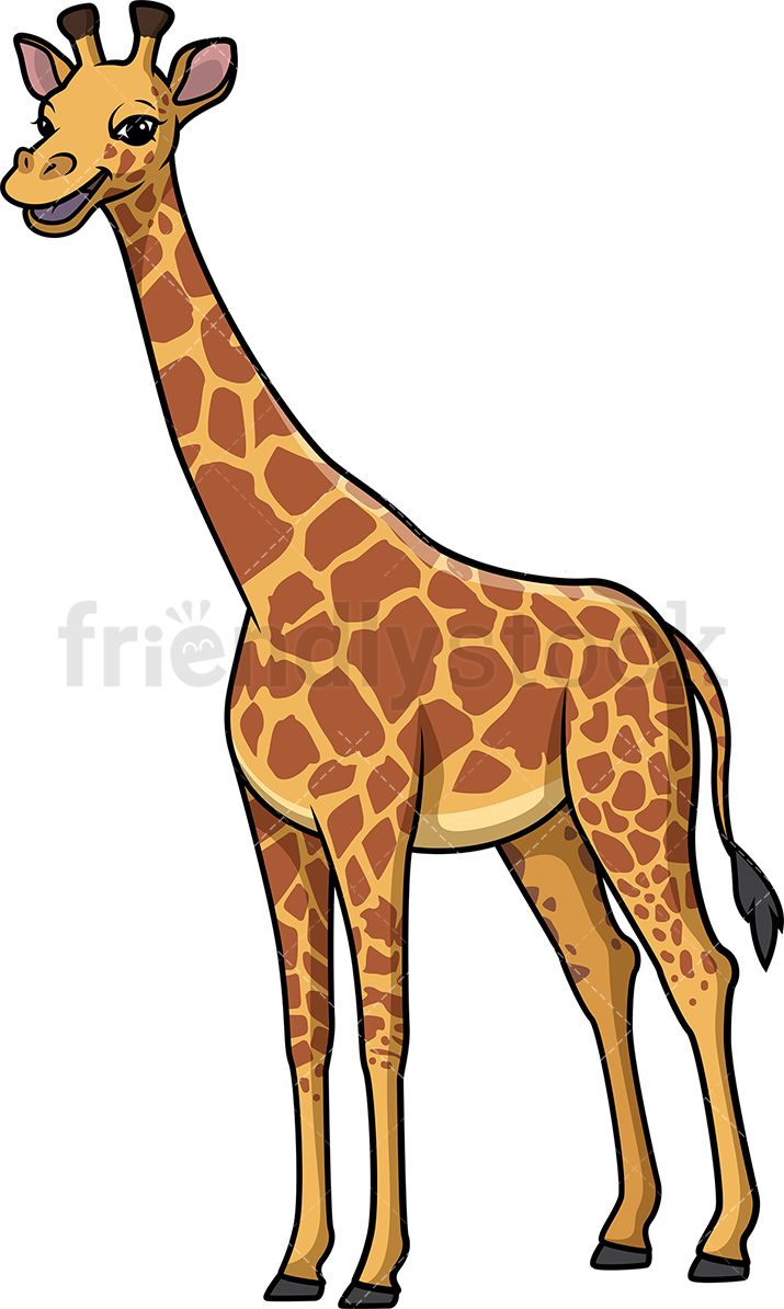 giraffe clipart big giraffe