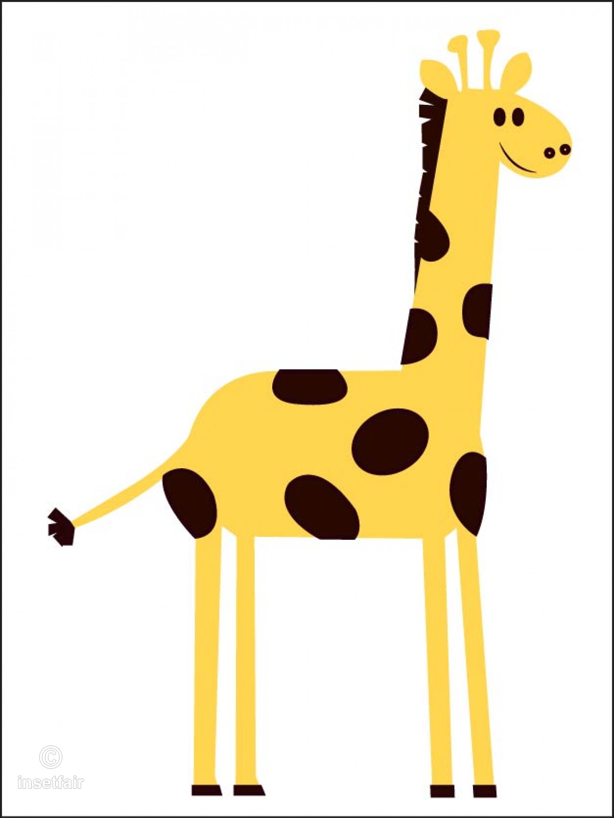 Clipart giraffe cartoon, Clipart giraffe cartoon Transparent FREE for ...