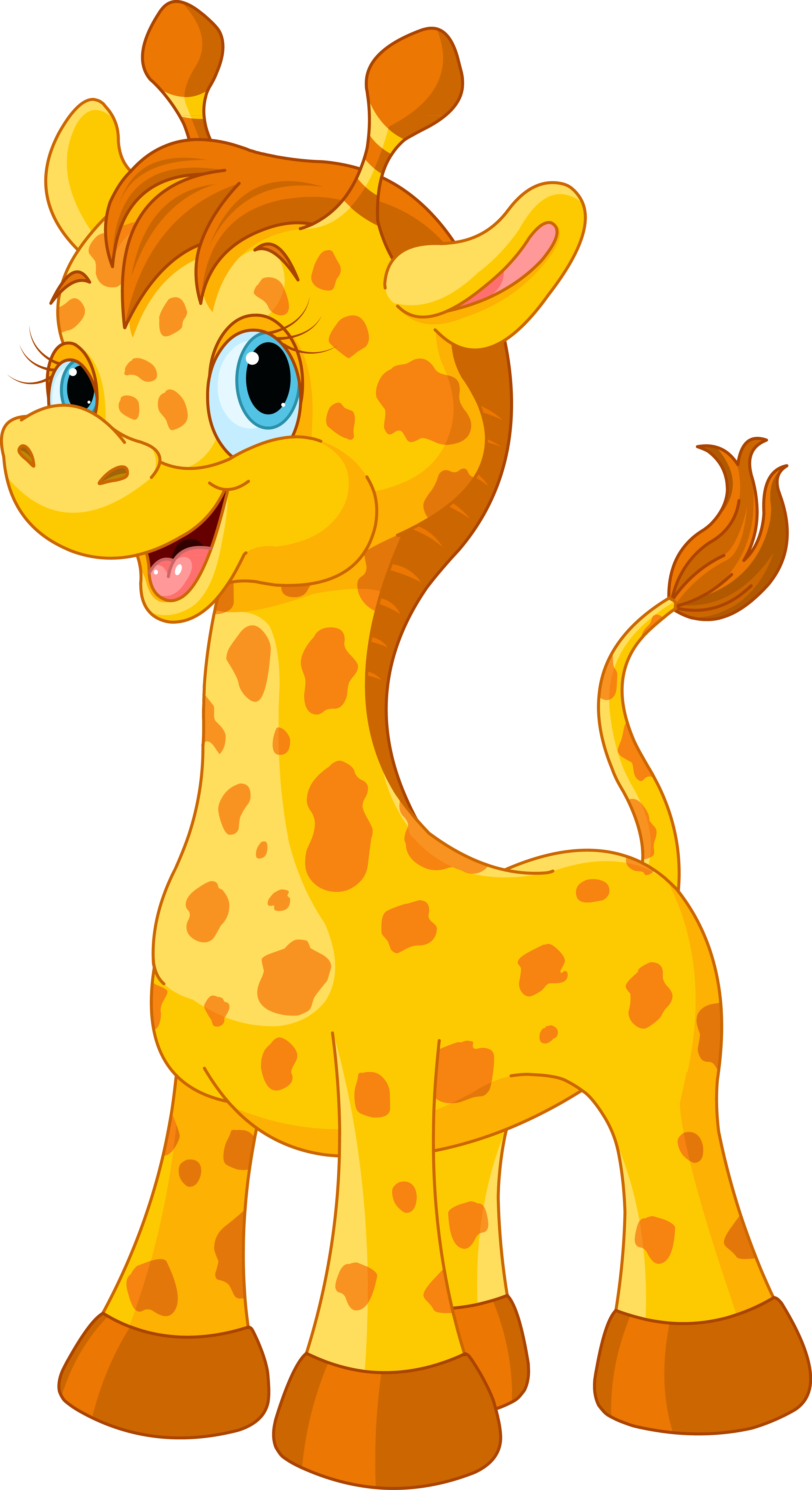 clipart giraffe coloring