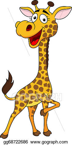 clipart giraffe comic